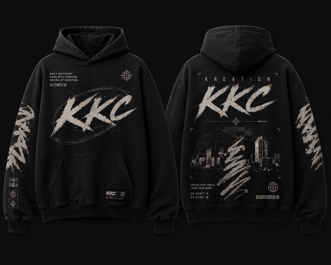 KKC black hoodie
