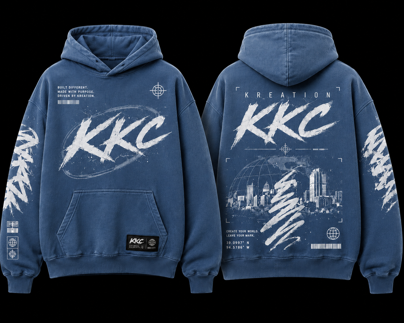 Blue Vision hoodie
